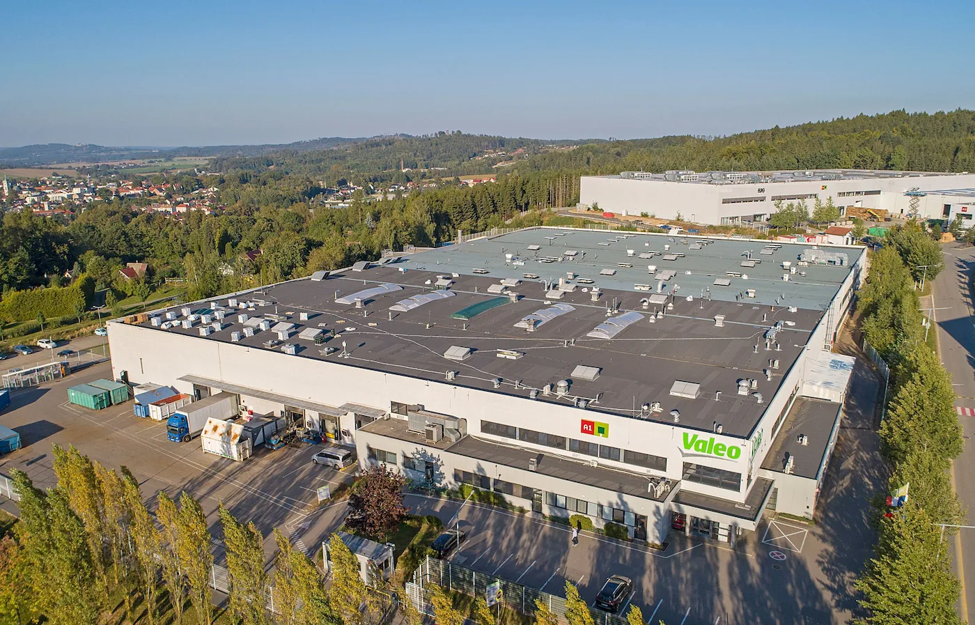 Valeo manufacturing plant in Humpolec